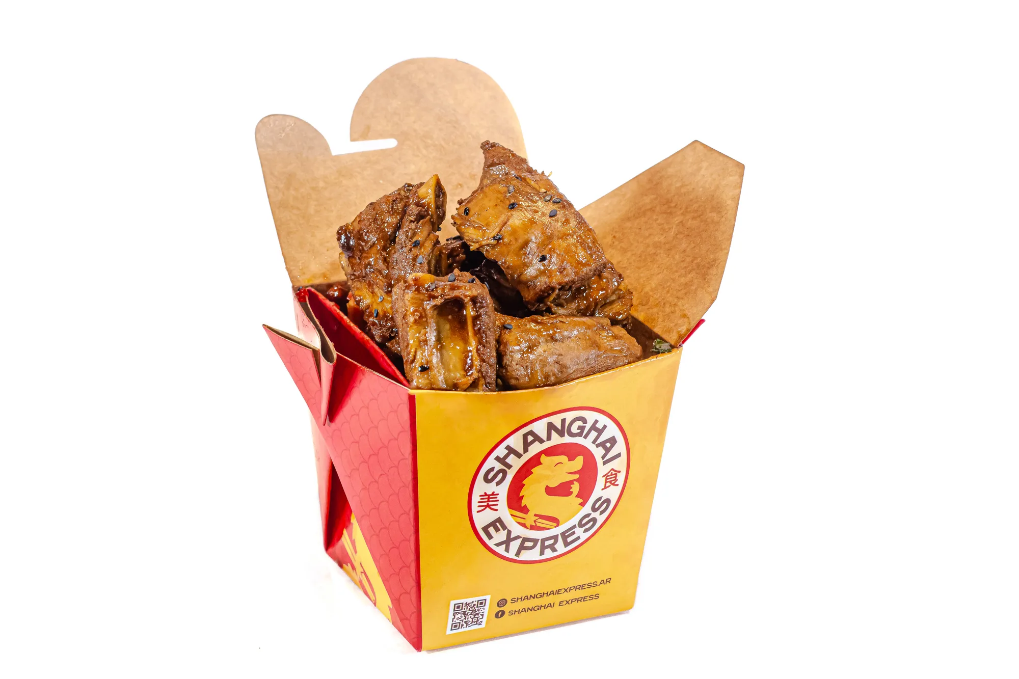 Costillas estofadas a la soja